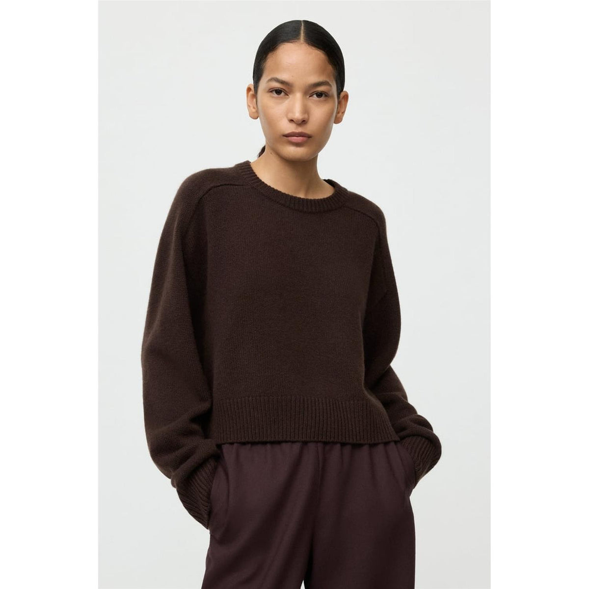 Cashmere Top Mocha