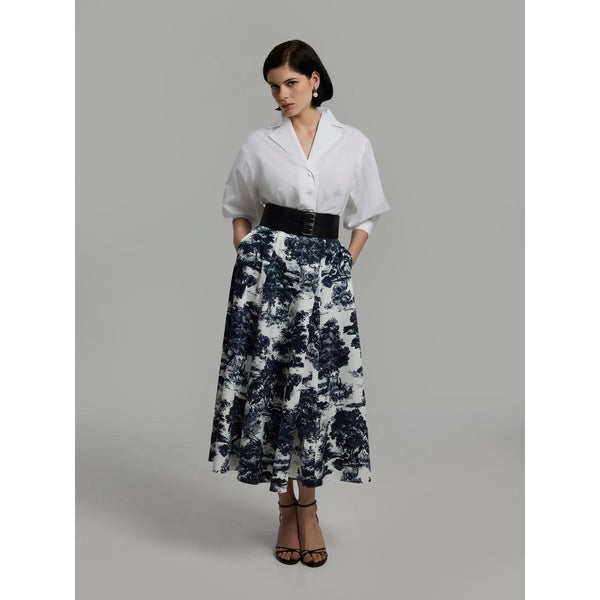 Leea 85 Skirt Toile de Jouy