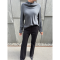 Ayumi Blouse Dark Grey