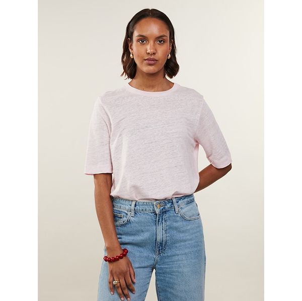 Helmi Jersey Top Light Pink