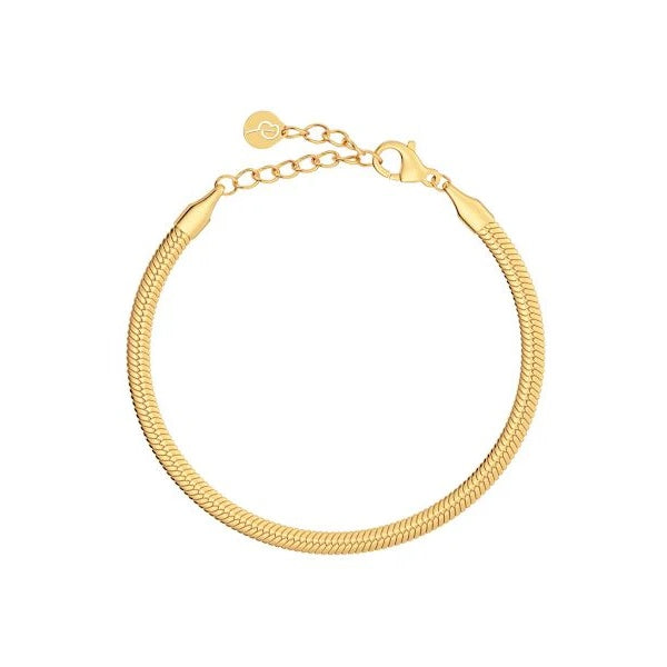 Herringbone Bracelet Gold