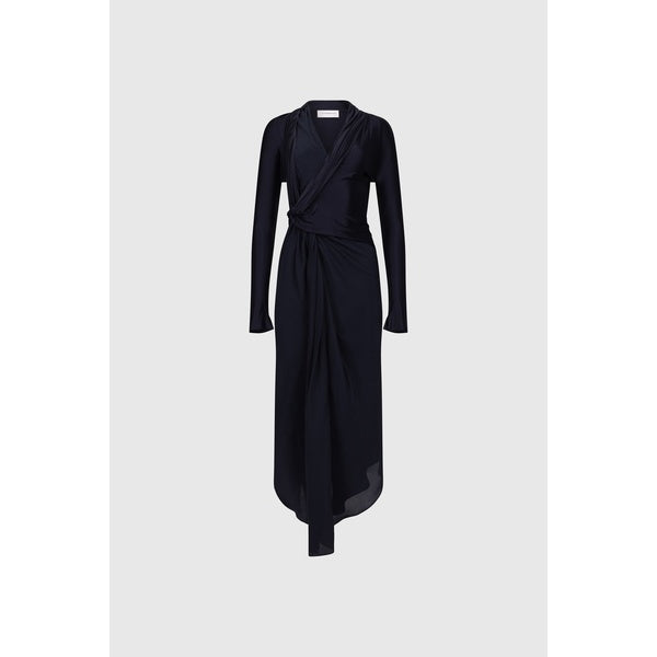 Lea Midi Dress Navy