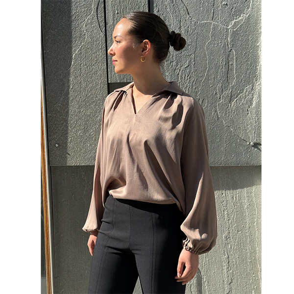 Hilde Blouse Caramel