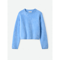 Brushed Crewneck Azure