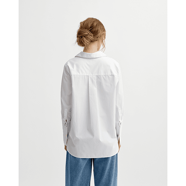 Madrid Cufflink Shirt White