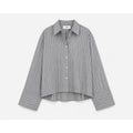 Atari Embellished Shirt Grey Stripe
