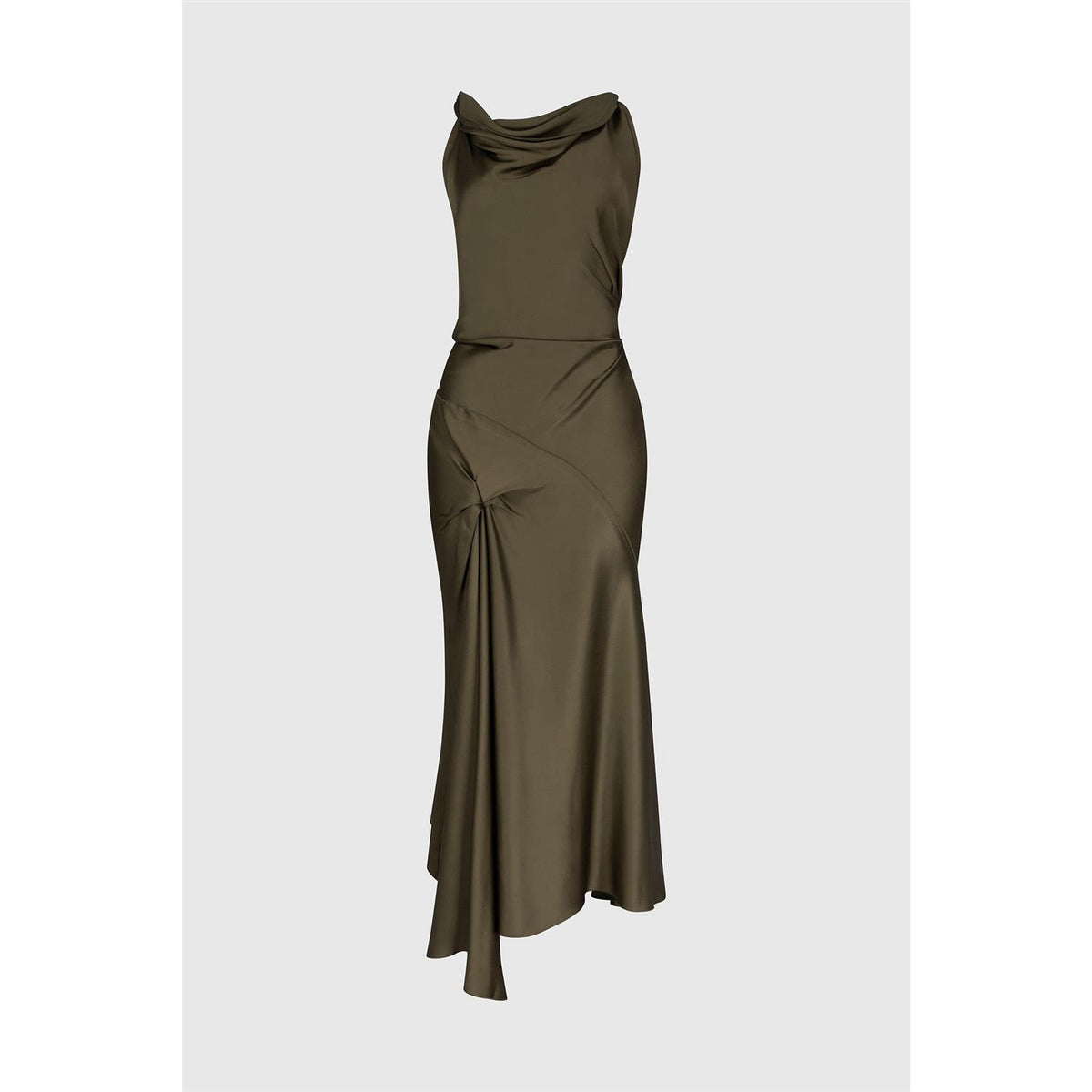 Posy Midi Dress Green