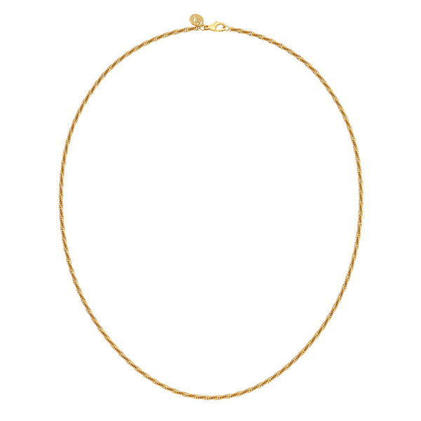 Tinsel Thin Necklace Gold