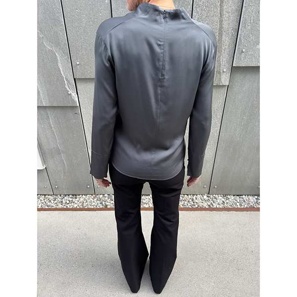 Ayumi Blouse Dark Grey