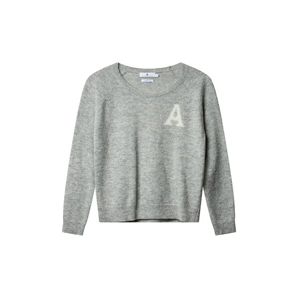 Fiona Heart Lt Grey Melange