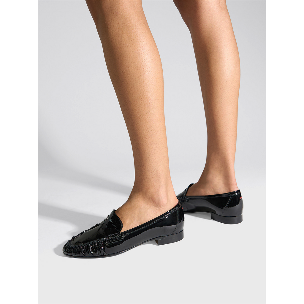Aldous Patent Leather Loafer Black