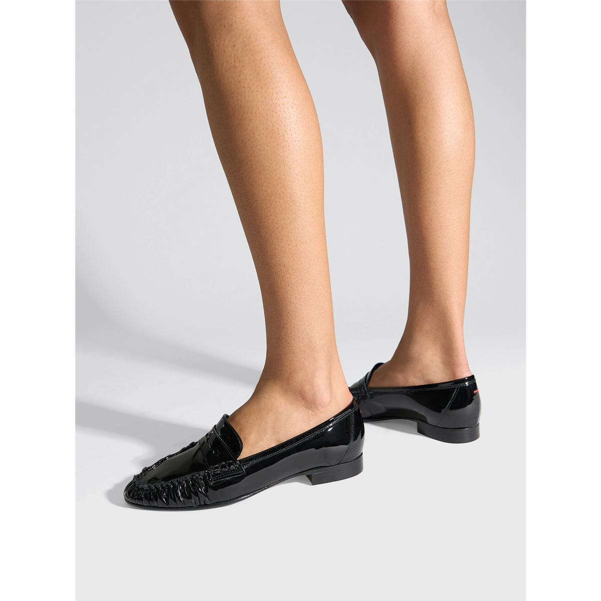Aldous Patent Leather Loafer Black