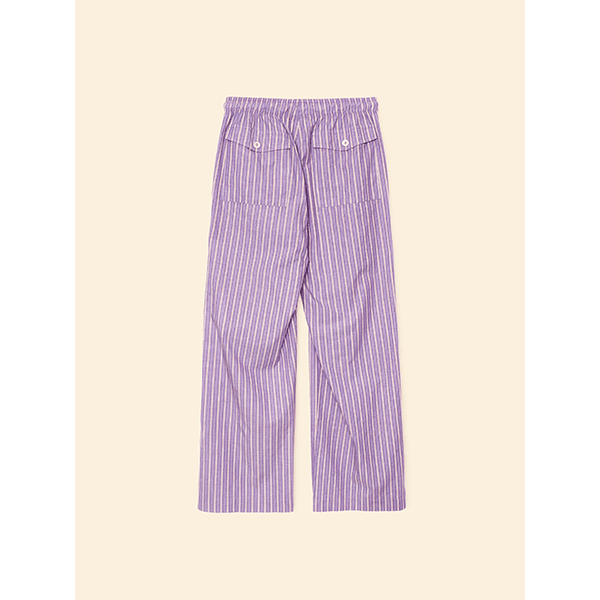 Brinna Pant Violet Rouge Stripe