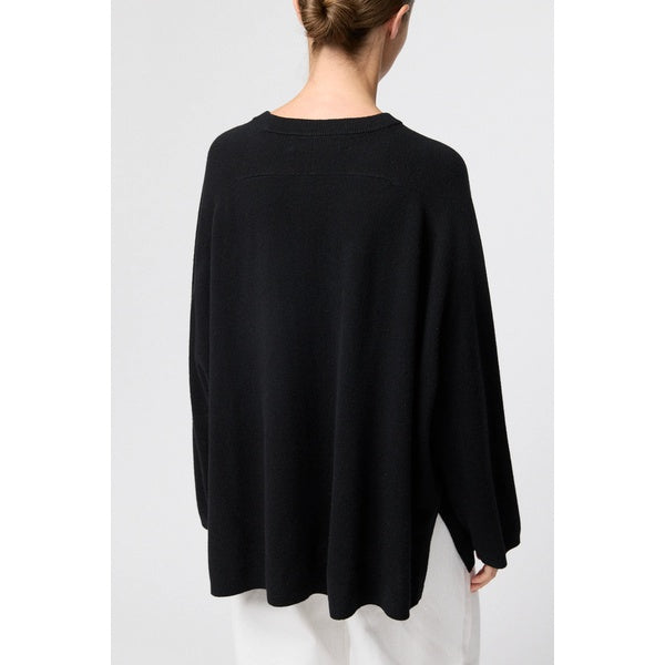 Roma Wool Sweater Jet Black
