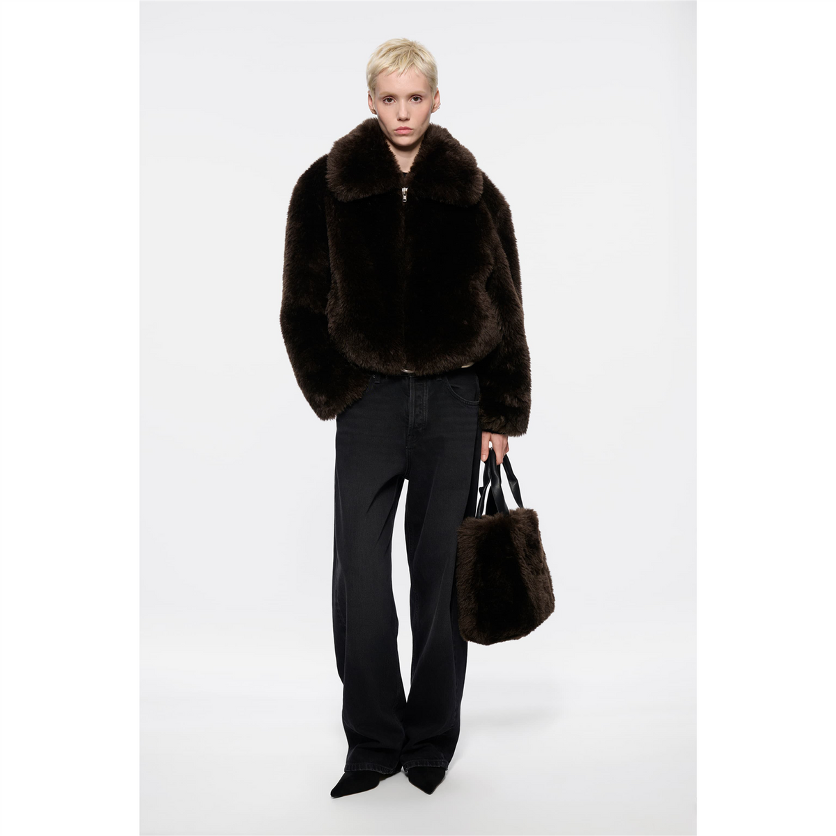 Aya Jacket Dark Brown