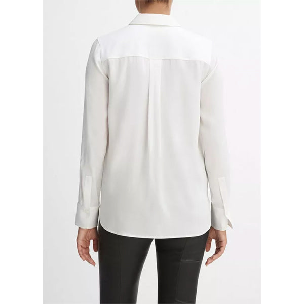 Slim Fitted Blouse Optic White