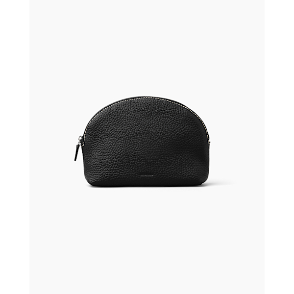 The Nancy Pouch Black Grain