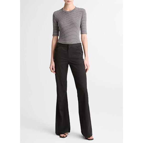 Striped Elbow Slv Crew Oceana Combo