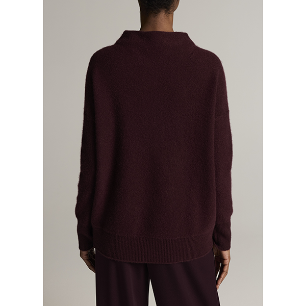 Boiled Funnel Nk Pullover Blackberry