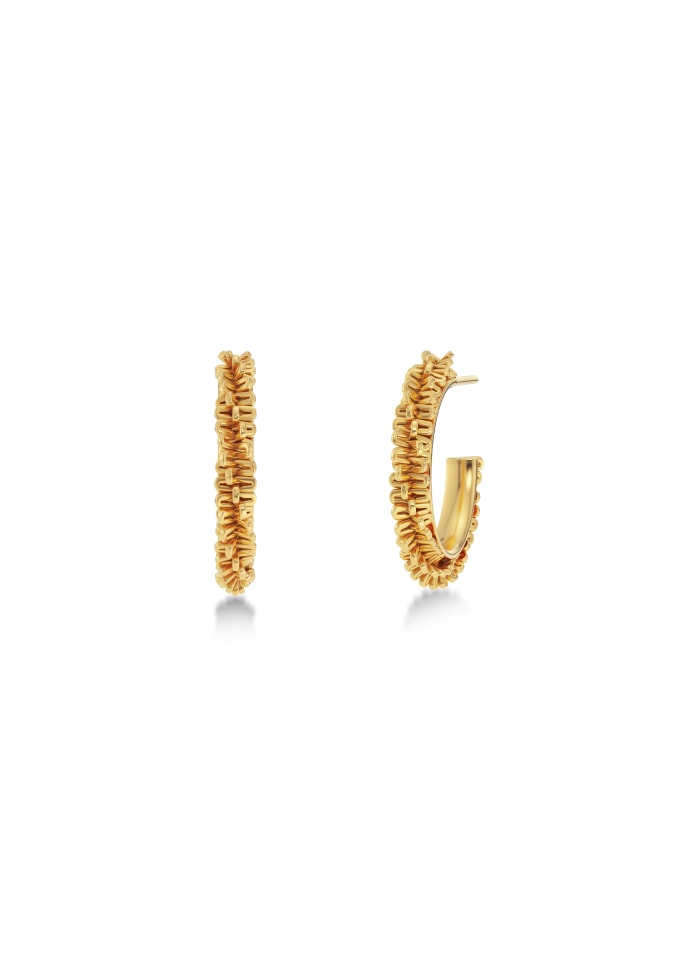 Tinsel Creoles S Gold