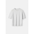 Brushed Short Sleeve Quiet Grey