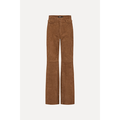 Suede Highwaisted Pants Bison