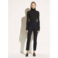 High Waist Cigarette Pants Coastal Blue