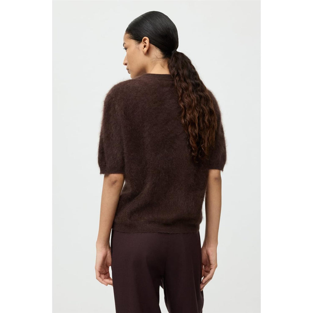 Brushed Short Sleeve Mocha