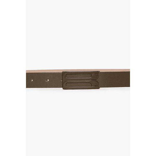 Regular Frame Belt Tonal Khaki
