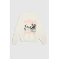 Harry Shrunken Sweatshirt Surfer Washed Buttercream