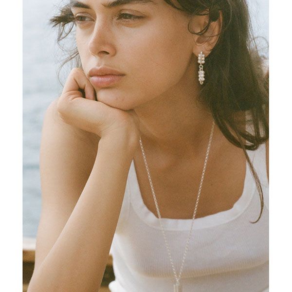 The Inkwell Earrings Silver