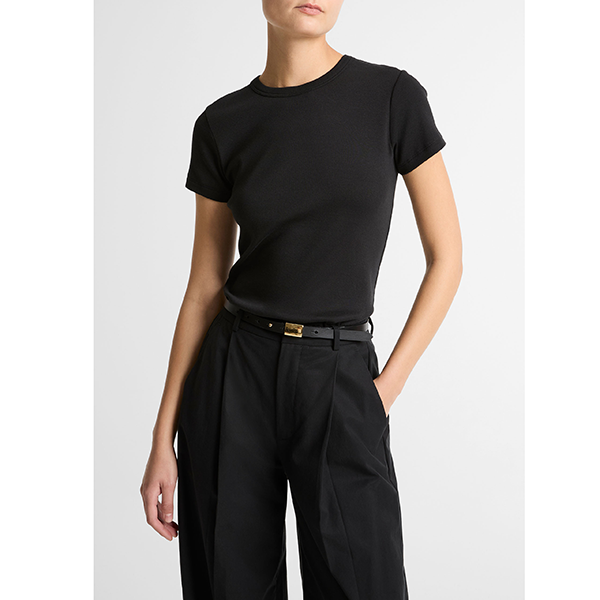 Shrunken 90s Tee Black