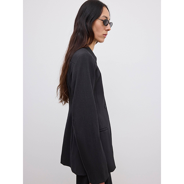 Slim Tailored Blazer Antracite Grey