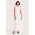Taylor Midi Dress White