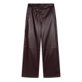 Davina Leather Pant Shiraz