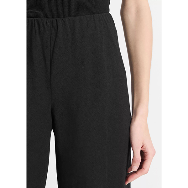 Colette Linen Bias Pant Black