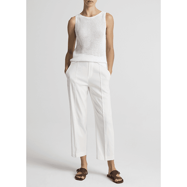 Cotton Cord Tank Optic White
