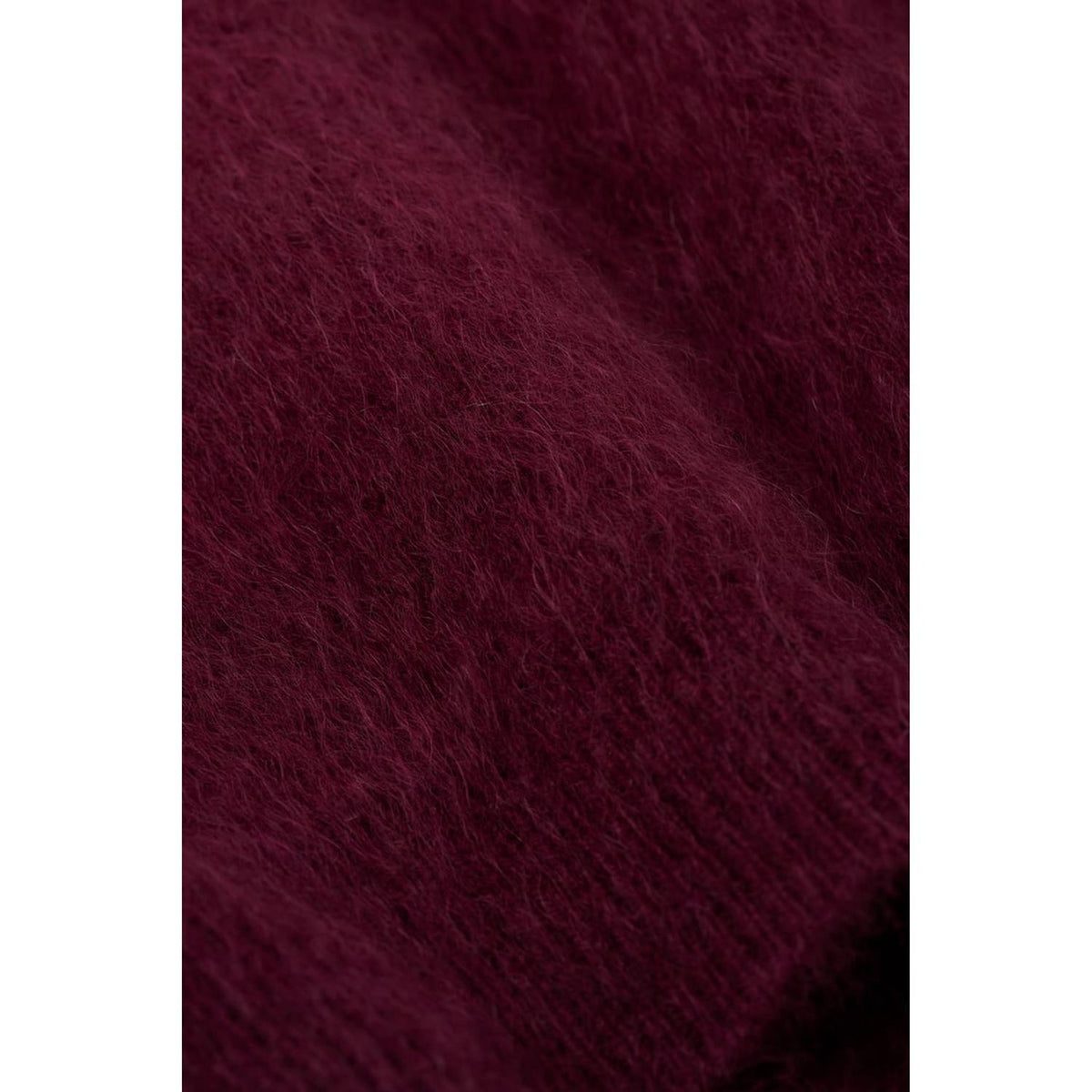 Brushed Short Sleeve Bordeaux