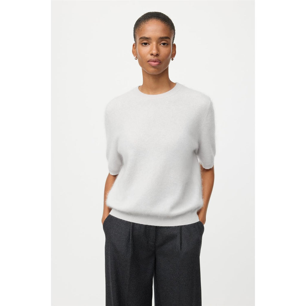Brushed Short Sleeve Quiet Grey