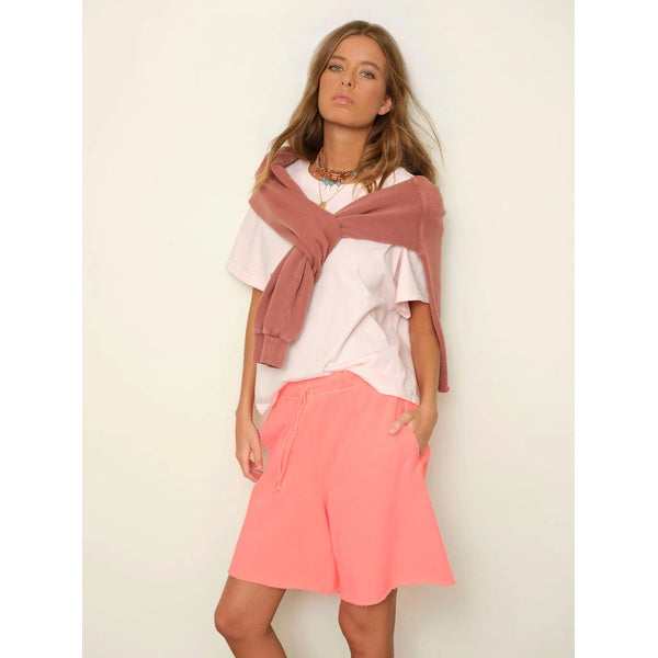 Rocco Sweatshort Peach Glow