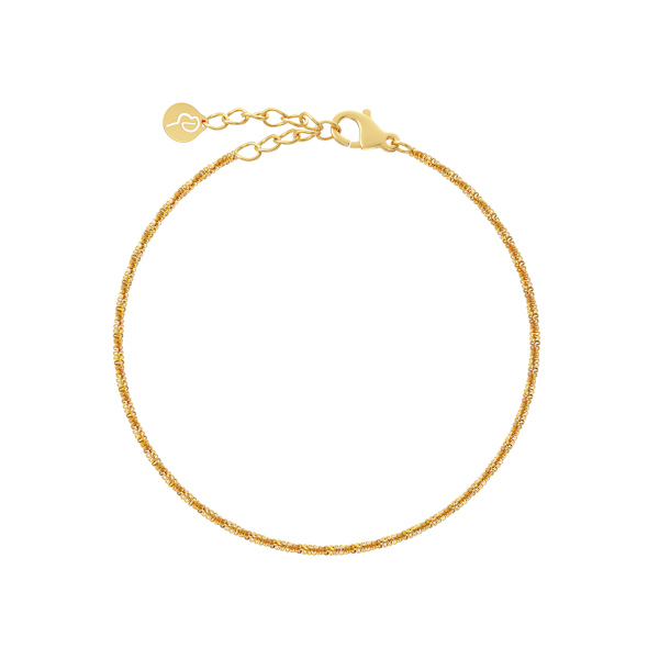 Tinsel Thin Bracelet Gold