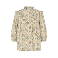 Line Blouse Cinderella Latte