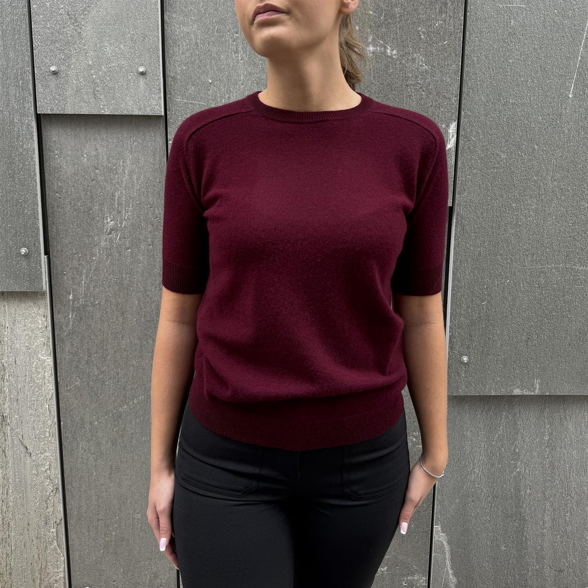 Kenza Sweater Deep Plum