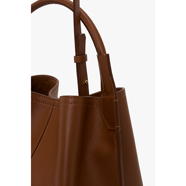 Victoria Bucket Dark Tan
