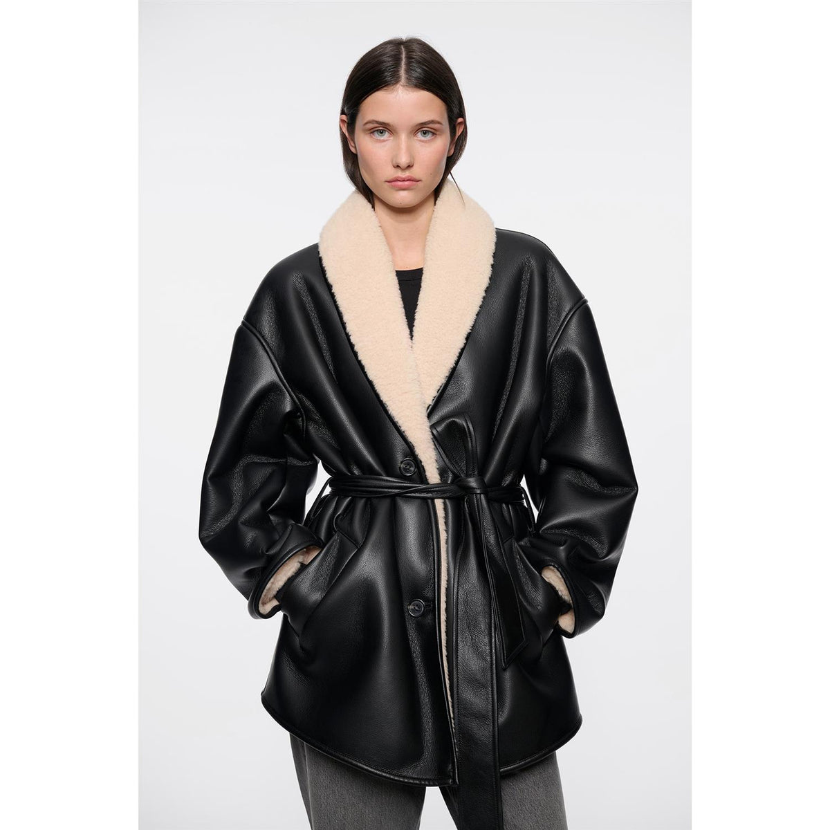Kathi Jacket Black/Beige
