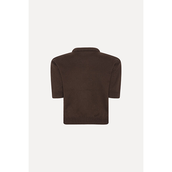 Firm Knit SS Cardigan Molé