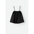 Silk Singlet Black