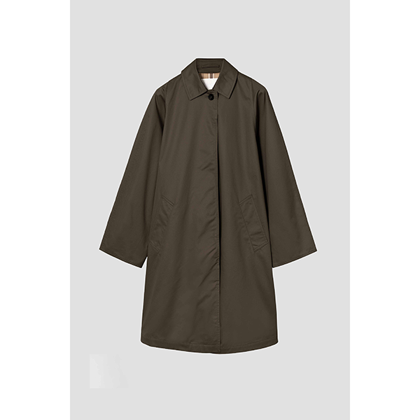 Anchorage Trench Coat Army Green