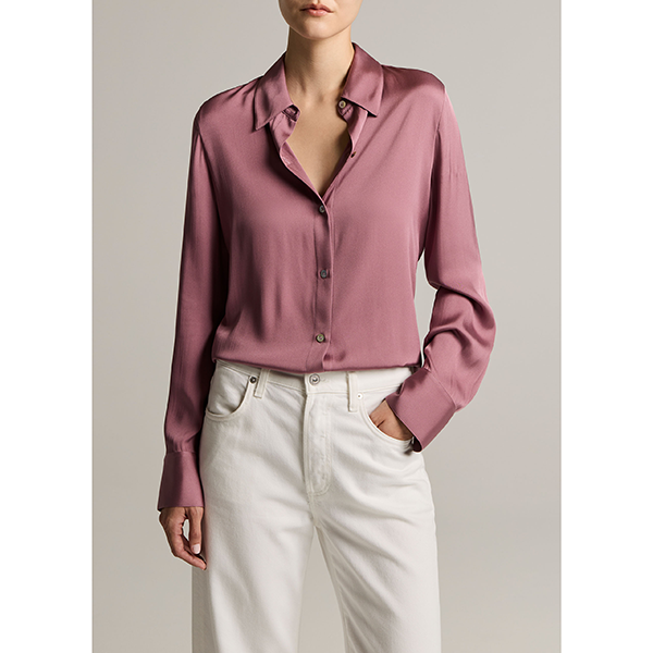 Slim Fit Classic Shirt Dusty Peony