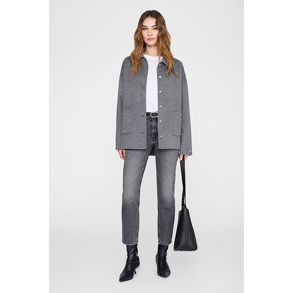 Luca Jacket Heather Grey